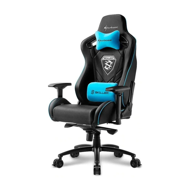 Sharkoon Skiller SGS4 XL Gaming Seat - Black/Blue - كرسي